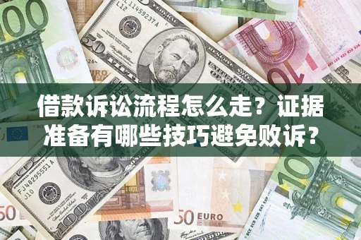 北京借款诉讼流程怎么走？证据准备有哪些技巧避免败诉？