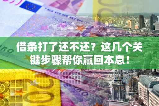 北京借条打了还不还？这几个关键步骤帮你赢回本息！