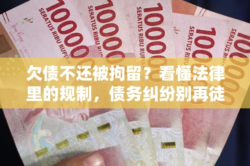 北京欠债不还被拘留？看懂法律里的规制，债务纠纷别再徒劳奔波