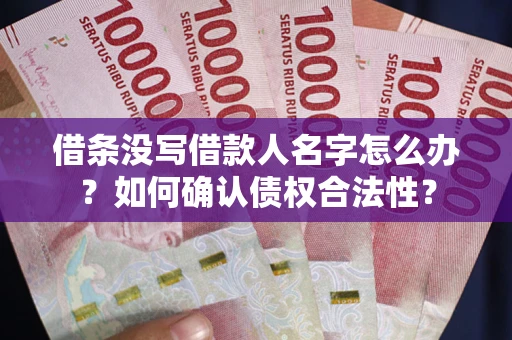 北京借条没写借款人名字怎么办？如何确认债权合法性？
