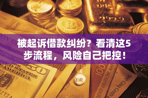 北京被起诉借款纠纷？看清这5步流程，风险自己把控！