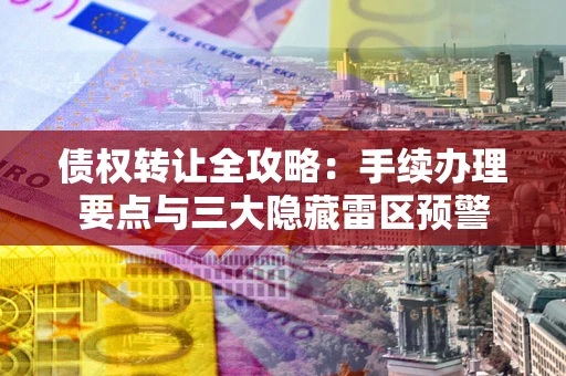 北京债权转让全攻略：手续办理要点与三大隐藏雷区预警
